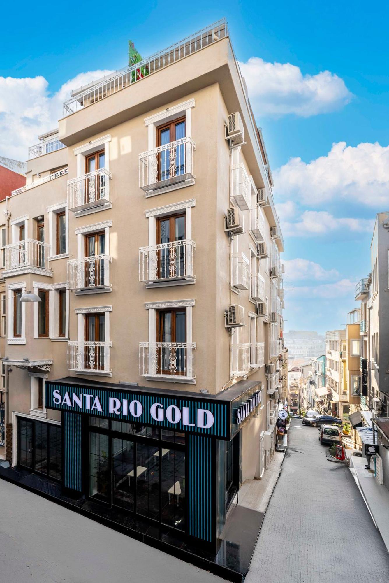 Santa Rio Gold Taxim Hotel اسطنبول المظهر الخارجي الصورة