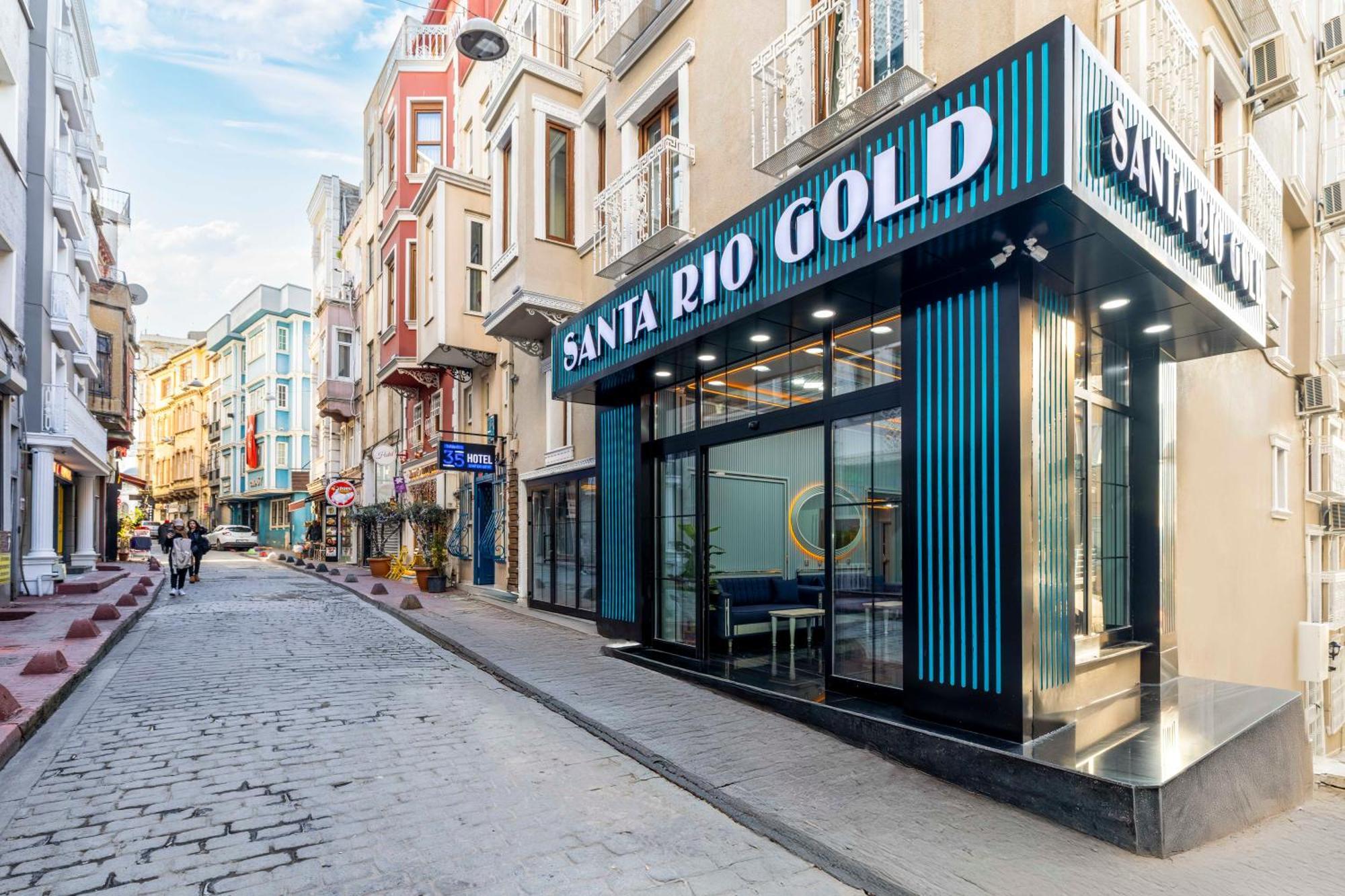 Santa Rio Gold Taxim Hotel اسطنبول المظهر الخارجي الصورة