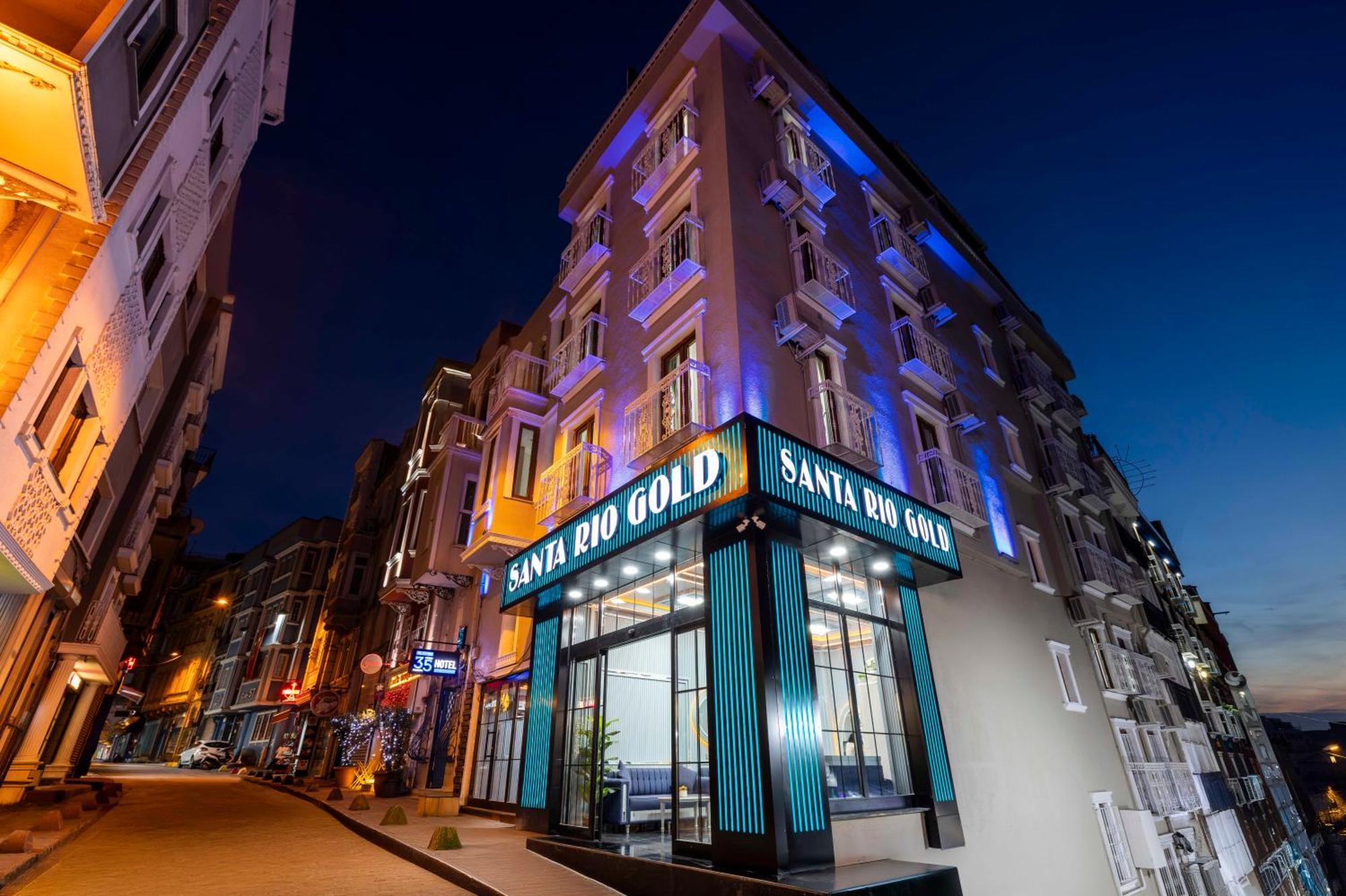 Santa Rio Gold Taxim Hotel اسطنبول المظهر الخارجي الصورة
