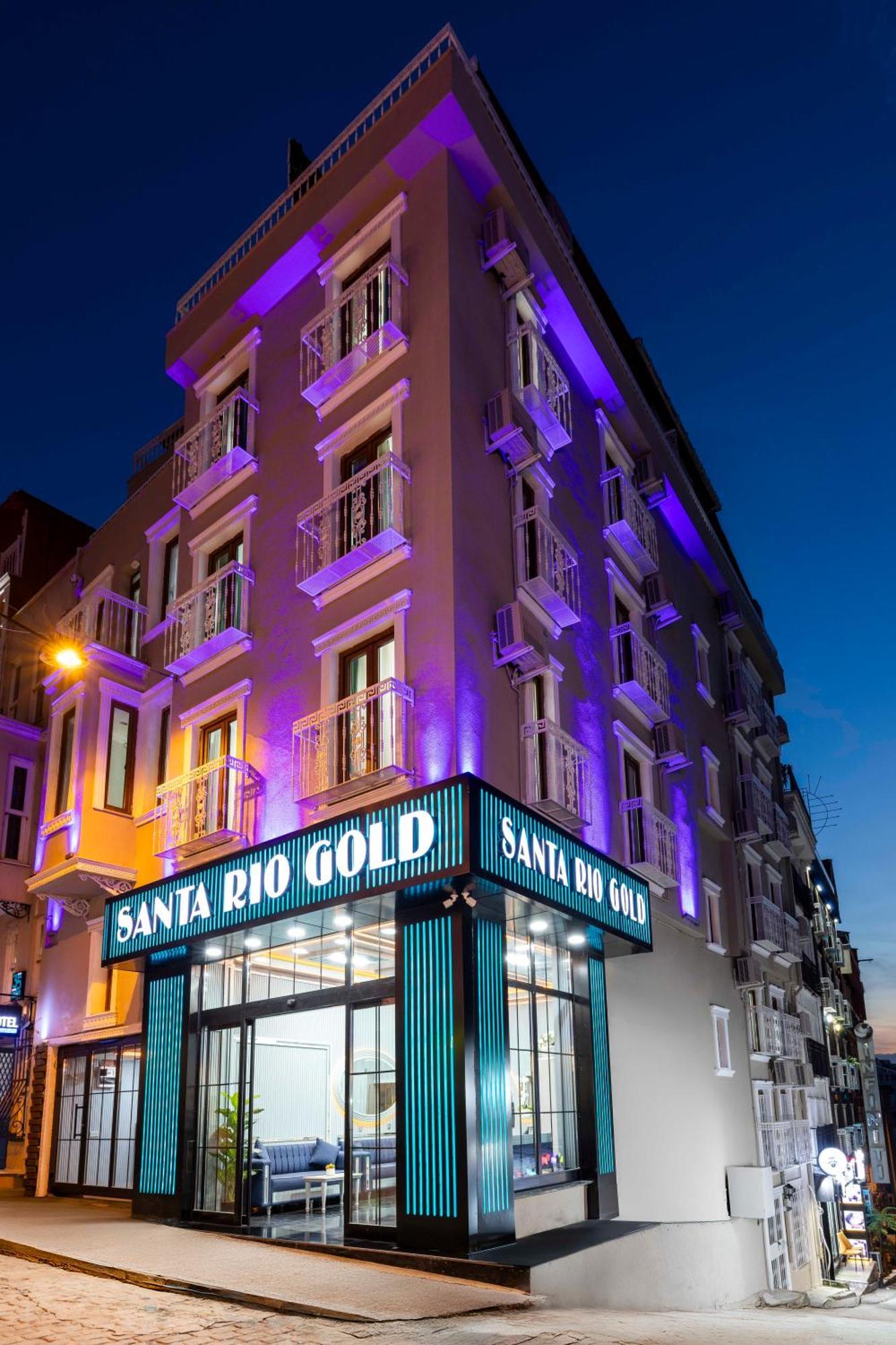Santa Rio Gold Taxim Hotel اسطنبول المظهر الخارجي الصورة