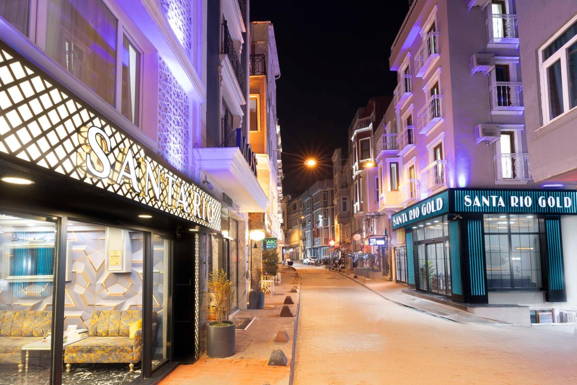 Santa Rio Gold Taxim Hotel اسطنبول المظهر الخارجي الصورة
